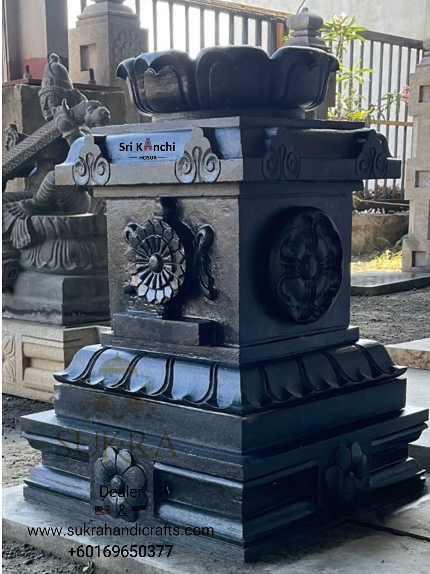 Black stone Thulsi maadam